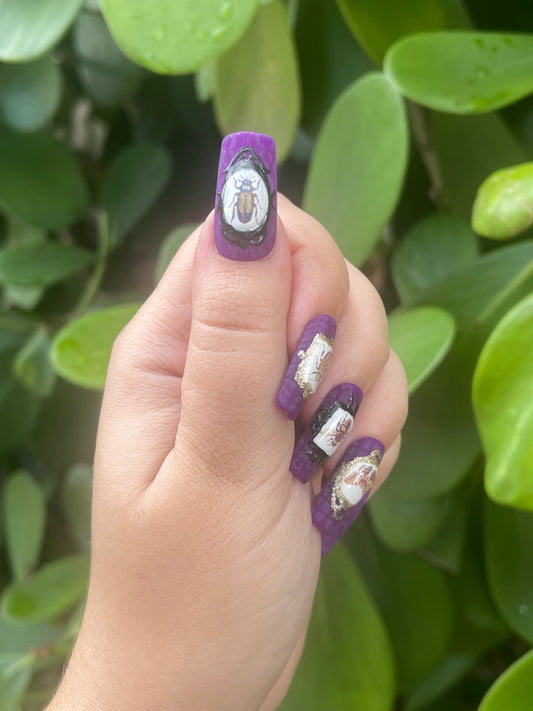 Creepy Crawlers Press on Nails - Enchanted Forest Designs - product_type#