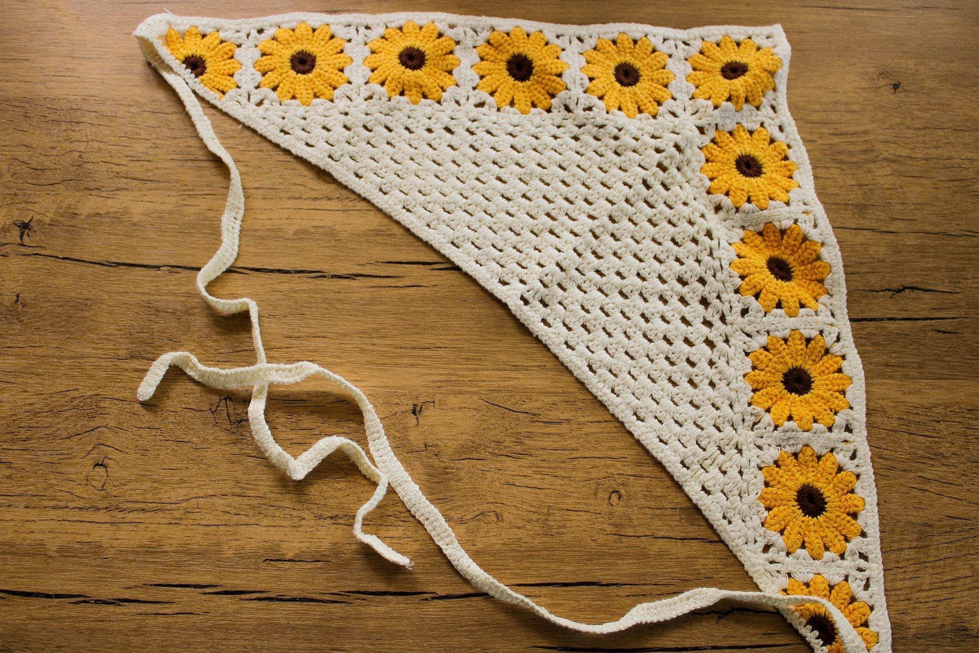 Crochet Fairy Bandana - Enchanted Forest Designs - product_type#