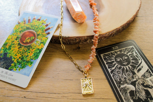 The Sun - Crystal Tarot - Enchanted Forest Designs - product_type#